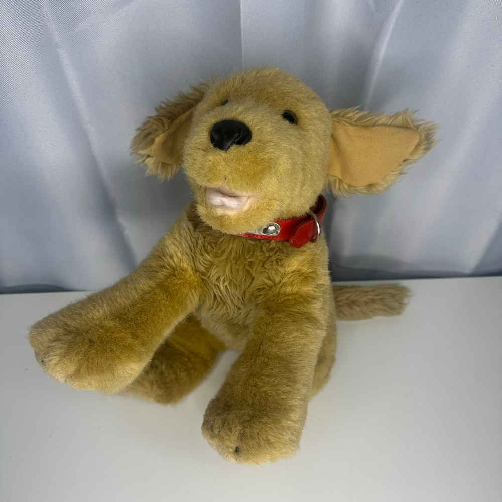 Vintage Build-A-Bear Workshop Golden Labrador Retriever Dog Stuffed Animal Toy